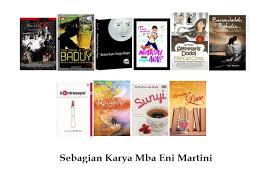 beberapa novel karya Eni Martini