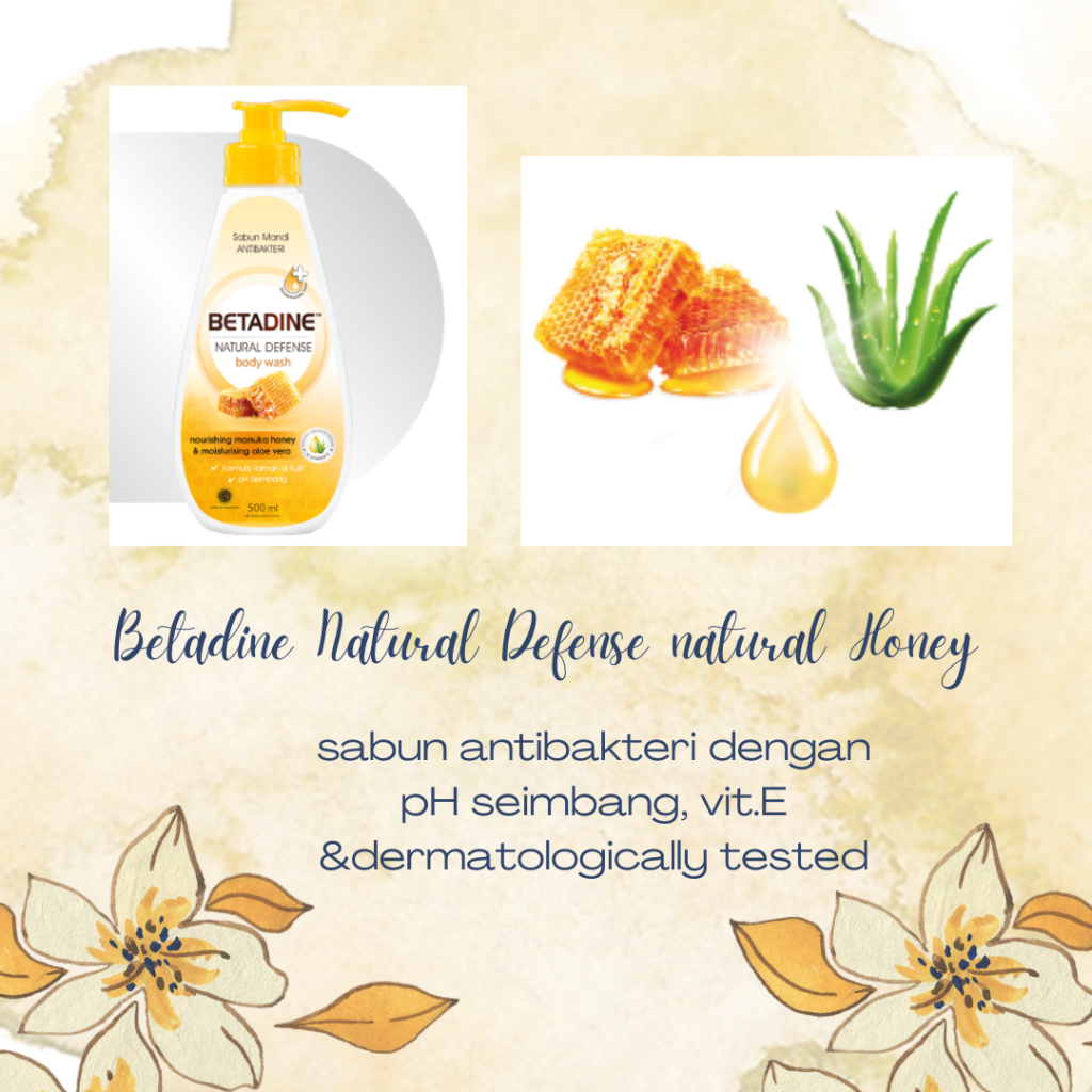 betadine natural defense nourishing manuka honey and aloevera