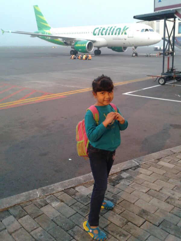 Nadia .. ready to explore Lombok :)