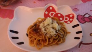 spagheti bolognaise pesanan Nadia