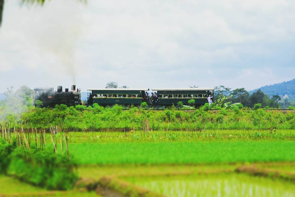 kereta api uang Ambarawa