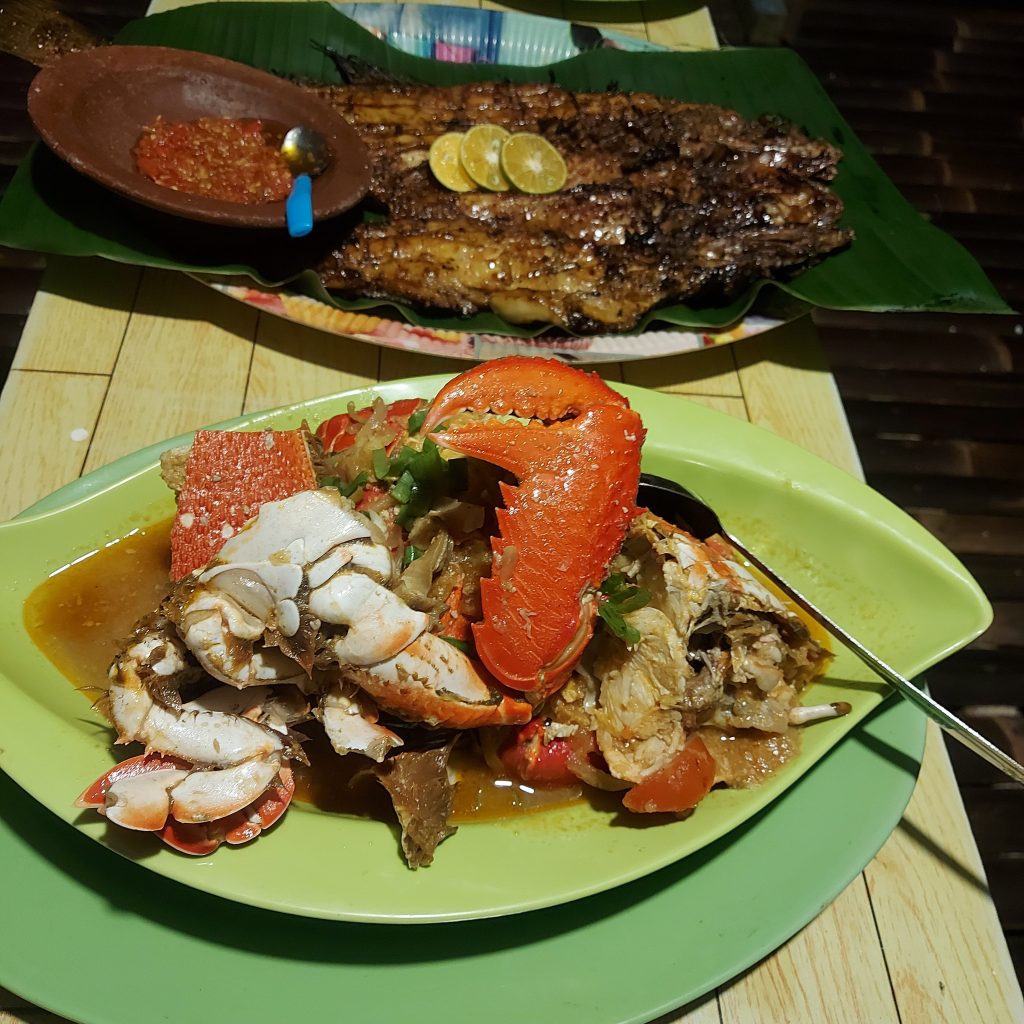 menu seafood 